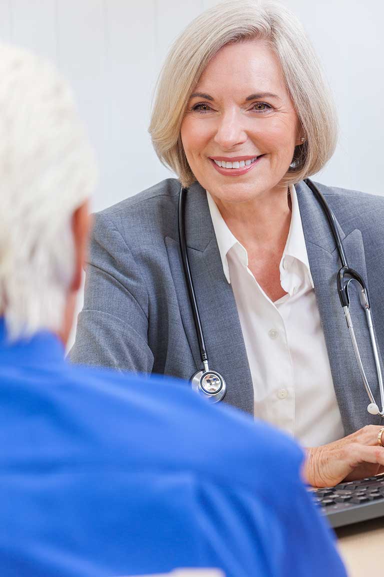 Nurse with Patient